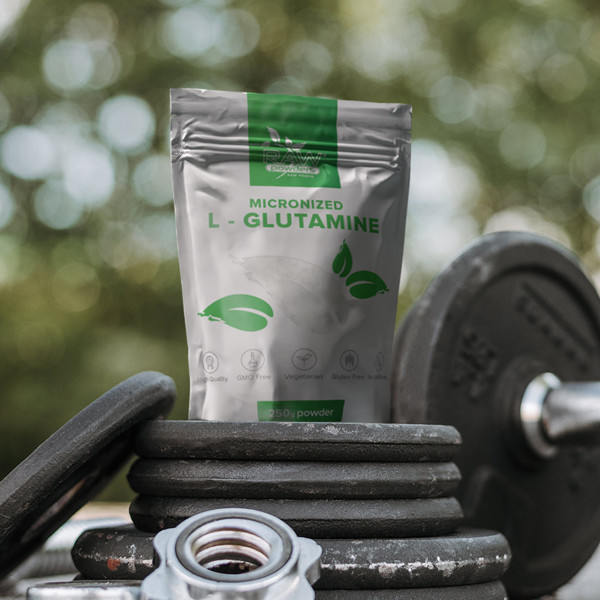 Glutaminas RAW, 500 g