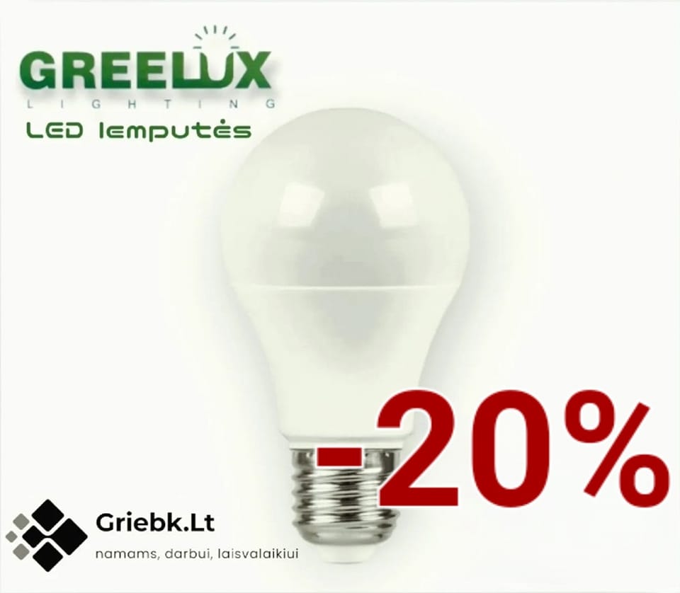 Akcija! LED pigiau