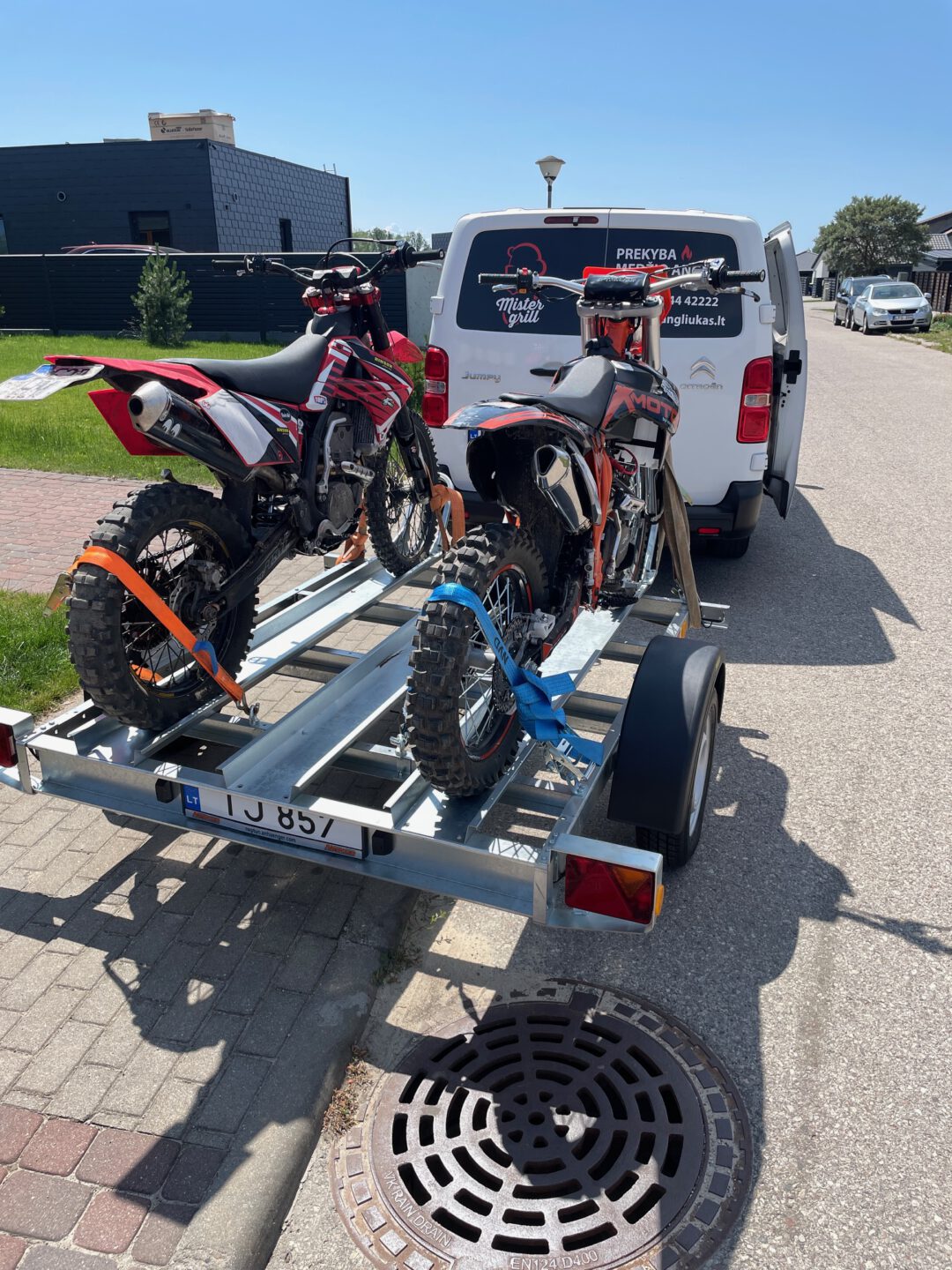 Moto priekaba