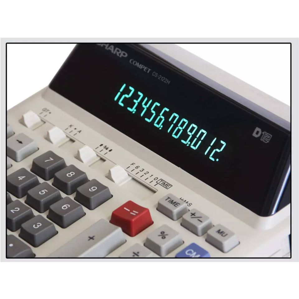 CS-2122H kištuko maitinimo šviesos diodų fluorescencinio ekrano kompiuterio mygtukų skaičiuoklę. Banko finansų kompiuteris apskaičiuotas, galiu išsiųsti.