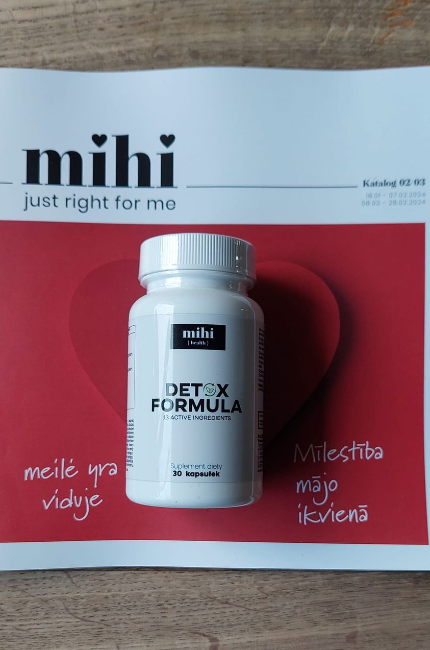 🌿Vitamins. Detoksikacijos formulė (13 veikliųjų medžiagų)