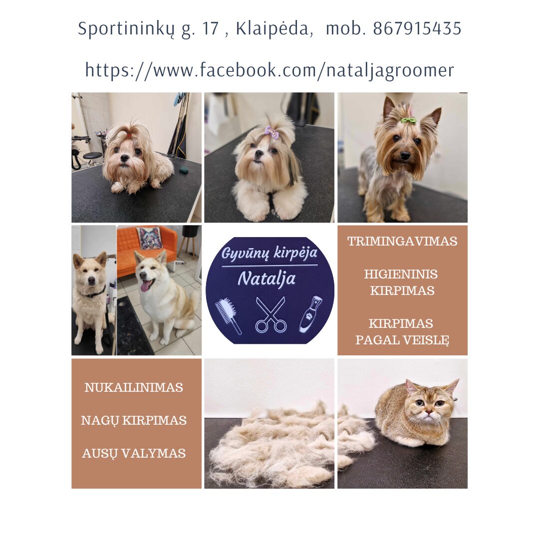 Gyvūnų kirpykla Klaipėda