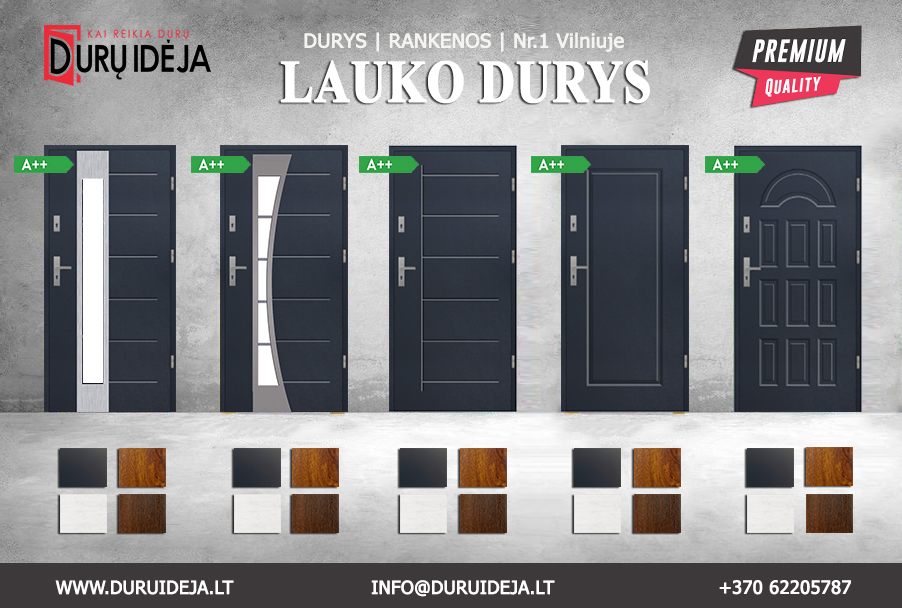 LAUKO DURYS | Durų idėja UAB