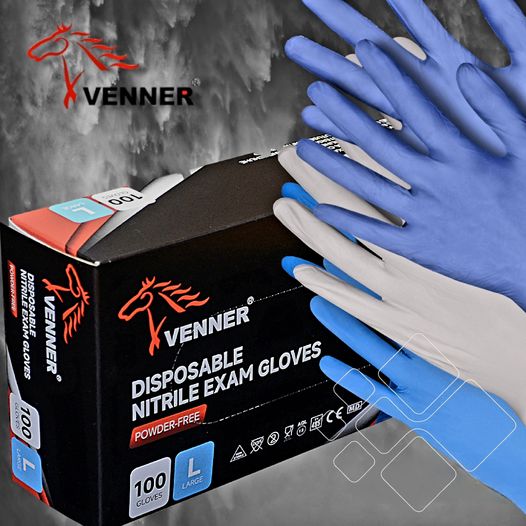 Vienkartines pirštines Venner - gera kokybė už patrauklią kainą!