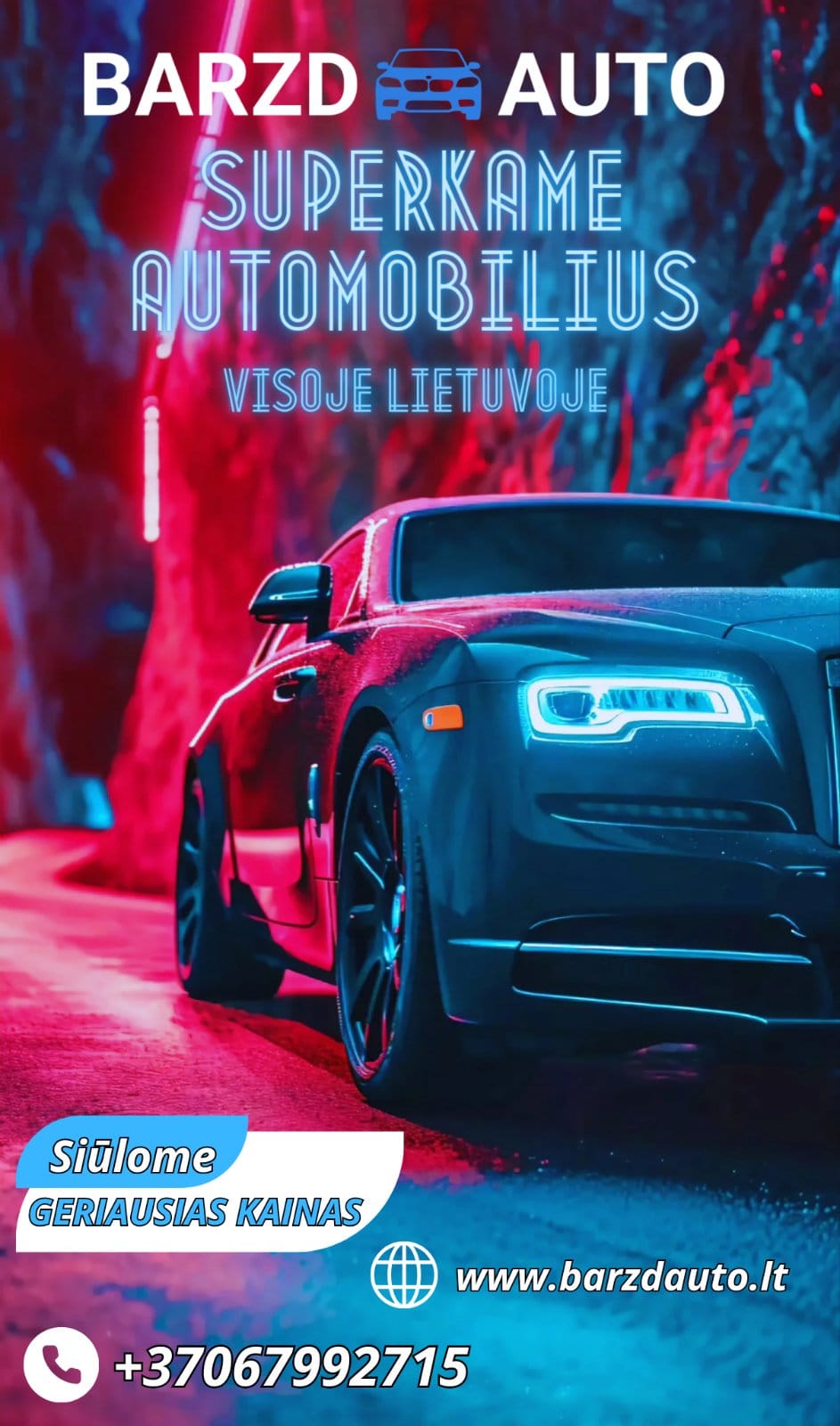 Automobilių supirkimas. KAUNAS