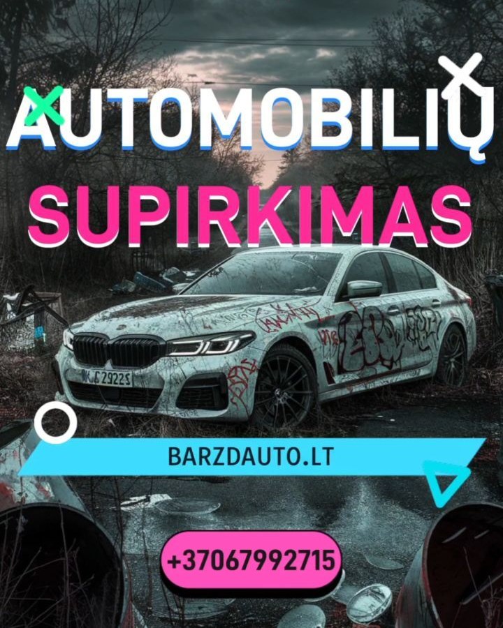 Parduok Automobilį BARZDAUTO.LT! VILNIUS