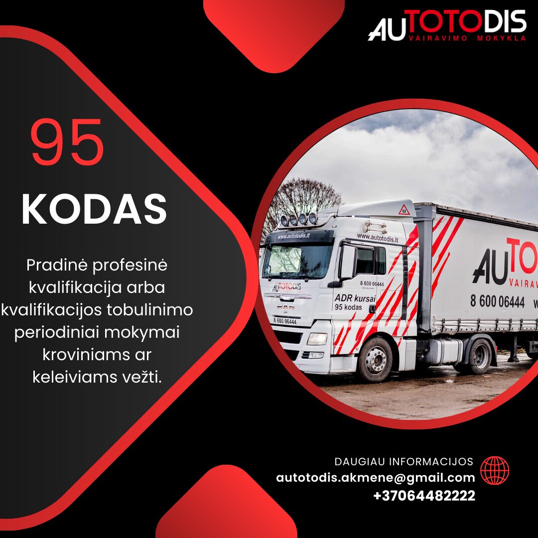 95 kodas - Kursai