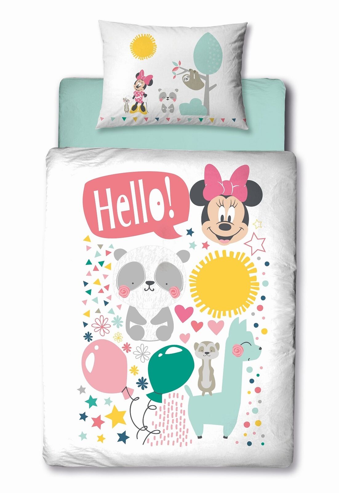 Patalynės komplektas Minnie Mouse Flower