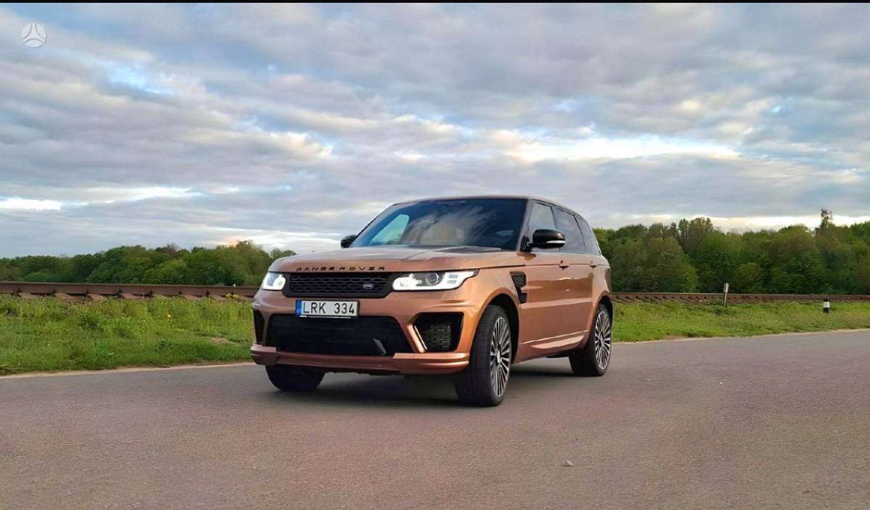 Land Rover Range Rover Sport 3.0 l., visureigis / krosoveris