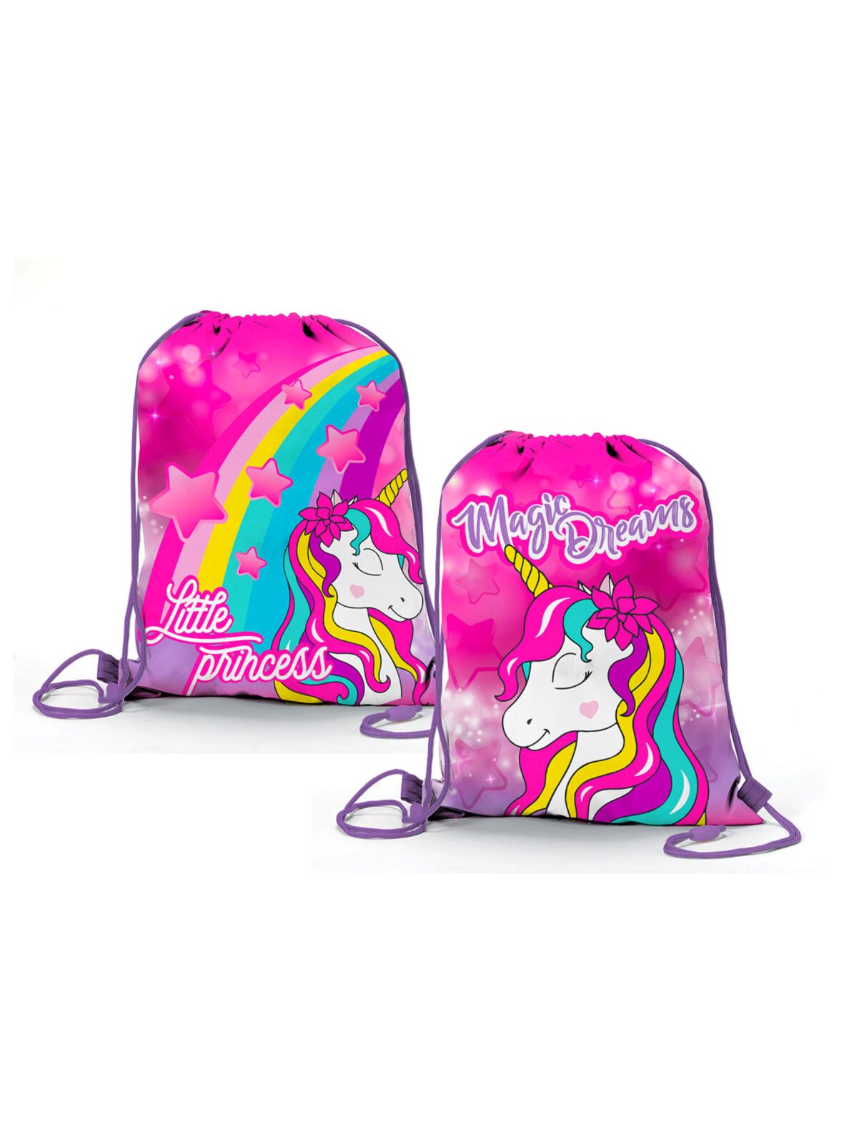 Maišelis sportinei aprangai Unicorn Magic Dreams