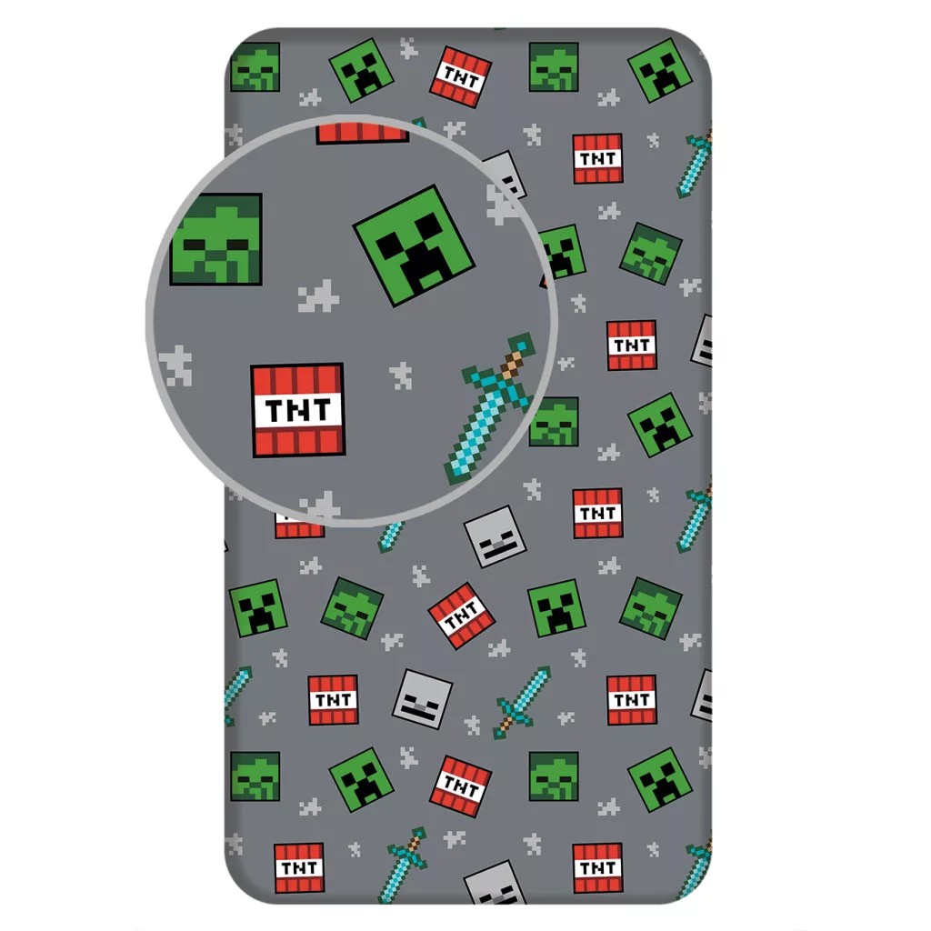 Paklodė su guma Minecraft We Got