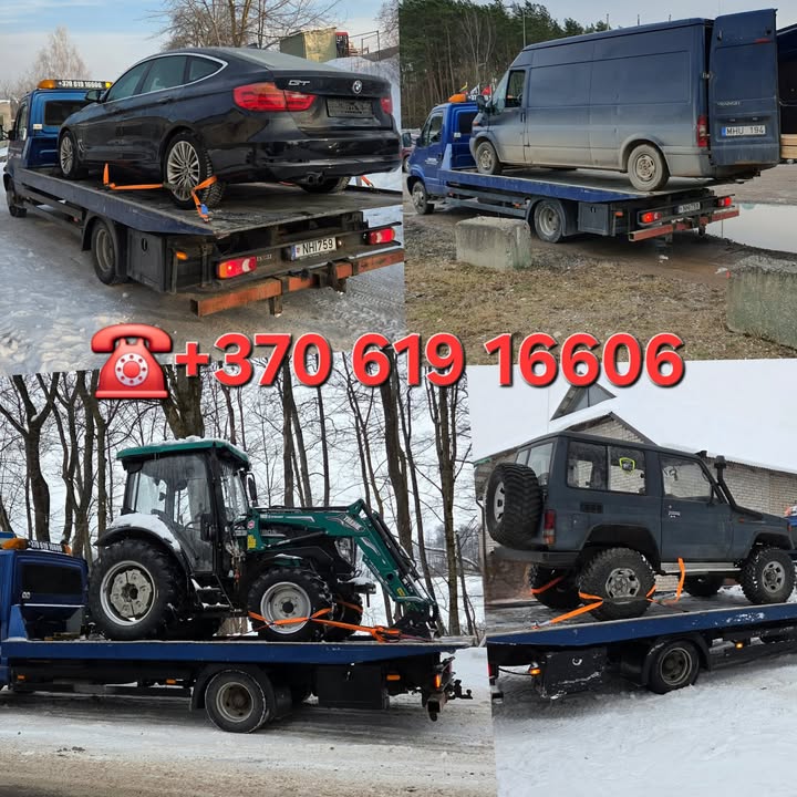 Tralas Utena, 24/7 paslaugos,įvairių krovinių pervežimas