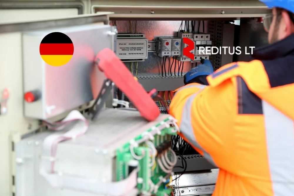 Elektrikas (COMPEX) – darbas Vokietijoje (2026)