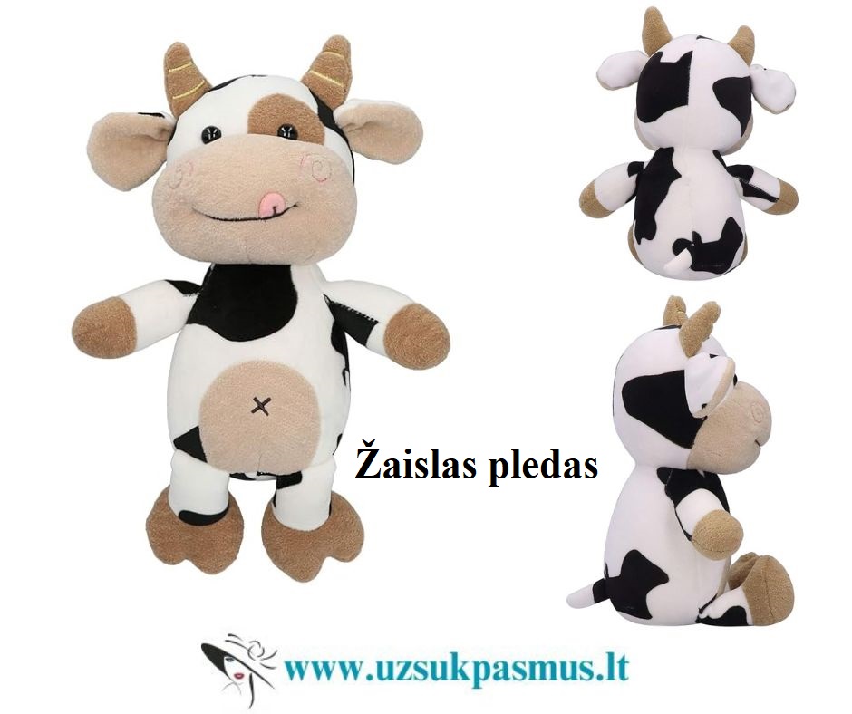 Pledas - žaislas - pagalvė Karvutė